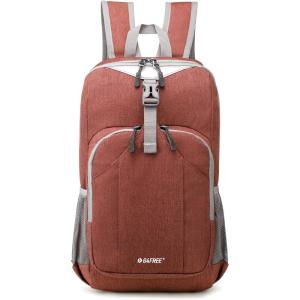 imageG4Free Mini 10L Hiking Daypack Small Hiking Backpack Cycling Compact Shoulder Backpack Outdoor for Men WomenBrick Red