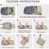 imageG4Free 10L Hiking Backpack Small Travel Hiking Daypack Lightweight Packable Backpack Casual Foldable Shoulder BagBeige