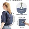 imageG4Free 10L Hiking Backpack Small Travel Hiking Daypack Lightweight Packable Backpack Casual Foldable Shoulder BagDark Blue