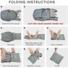 imageG4Free 10L Hiking Backpack Small Travel Hiking Daypack Lightweight Packable Backpack Casual Foldable Shoulder BagGrey