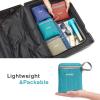imageG4Free 10L Hiking Backpack Small Travel Hiking Daypack Lightweight Packable Backpack Casual Foldable Shoulder BagPeacock Blue