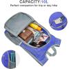 imageG4Free 10L15L Hiking Backpack Lightweight Packable Hiking Daypack Small Travel Outdoor Foldable Shoulder BagBlue