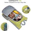 imageG4Free 10L15L Hiking Backpack Lightweight Packable Hiking Daypack Small Travel Outdoor Foldable Shoulder BagLight Green
