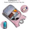 imageG4Free 10L15L Hiking Backpack Lightweight Packable Hiking Daypack Small Travel Outdoor Foldable Shoulder BagPink Checkered