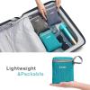 imageG4Free 10L15L Hiking Backpack Lightweight Packable Hiking Daypack Small Travel Outdoor Foldable Shoulder BagTeal Blue