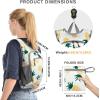imageG4Free 10L15L Hiking Backpack Lightweight Packable Hiking Daypack Small Travel Outdoor Foldable Shoulder BagYellow Pineapple