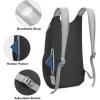imageG4Free 11L Hiking Backpack Small Ultra light Packable Backpack Travel Bag for Women Men Casual Outdoor Camping Daypack BlackBlack