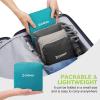 imageG4Free 11L Hiking Backpack Small Ultra light Packable Backpack Travel Bag for Women Men Casual Outdoor Camping Daypack BlackTeal Blue