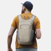 imageG4Free 15L Hiking Daypack Lightweight Travel Backpack Packable Outdoor Casual Foldable Shoulder Bag BlackBeige