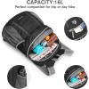 imageG4Free 16L Hiking Daypack Lightweight Packable Small Backpack for Travel Camping Outdoor Men WomenBlack