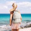 imageG4Free 20L Lightweight Packable Backpack Travel Hiking Daypack Foldable Backpack for Men WomenAbeige