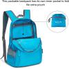 imageG4Free 20L Lightweight Packable Backpack Travel Hiking Daypack Foldable Backpack for Men WomenAblue