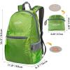 imageG4Free 20L Lightweight Packable Backpack Travel Hiking Daypack Foldable Backpack for Men WomenAgreen