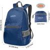 imageG4Free 20L Lightweight Packable Backpack Travel Hiking Daypack Foldable Backpack for Men WomenAmedium Blue