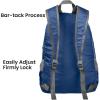 imageG4Free 20L Lightweight Packable Backpack Travel Hiking Daypack Foldable Backpack for Men WomenAmedium Blue