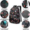 imageG4Free 20L Lightweight Packable Backpack Travel Hiking Daypack Foldable Backpack for Men WomenBflower Black