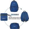 imageG4Free 20L Lightweight Packable Backpack Travel Hiking Daypack Foldable Backpack for Men WomenBteal