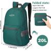 imageG4Free 20L Lightweight Packable Backpack Travel Hiking Daypack Foldable Backpack for Men WomenGreen Update