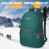 imageG4Free 20L Lightweight Packable Backpack Travel Hiking Daypack Foldable Backpack for Men WomenGreen Update