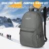 imageG4Free 20L Lightweight Packable Backpack Travel Hiking Daypack Foldable Backpack for Men WomenGrey Update