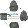 imageG4Free 20L Lightweight Packable Backpack Travel Hiking Daypack Foldable Backpack for Men WomenGrey Update