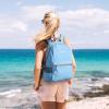 imageG4Free 20L Lightweight Packable Backpack Travel Hiking Daypack Foldable Backpack for Men WomenLight Blue