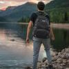 imageG4Free 40L Lightweight Packable Hiking Backpack Waterproof Travel DaypackBlack