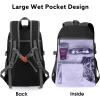 imageG4Free 40L Lightweight Packable Hiking Backpack Waterproof Travel DaypackBlack