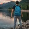 imageG4Free 40L Lightweight Packable Hiking Backpack Waterproof Travel DaypackBlue