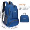 imageG4Free 40L Lightweight Packable Hiking Backpack Waterproof Travel DaypackDark Blue