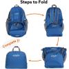 imageG4Free 40L Lightweight Packable Hiking Backpack Waterproof Travel DaypackDark Blue