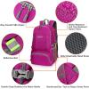 imageG4Free 40L Lightweight Packable Hiking Backpack Waterproof Travel DaypackFuchsia