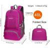 imageG4Free 40L Lightweight Packable Hiking Backpack Waterproof Travel DaypackFuchsia
