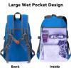 imageG4Free 40L Lightweight Packable Hiking Backpack Waterproof Travel DaypackNavy Blue