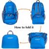 imageG4Free 40L Lightweight Packable Hiking Backpack Waterproof Travel DaypackNavy Blue