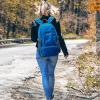 imageG4Free 40L Lightweight Packable Hiking Backpack Waterproof Travel DaypackNavy Blue