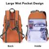 imageG4Free 40L Lightweight Packable Hiking Backpack Waterproof Travel DaypackOrange