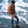imageG4Free 40L Lightweight Packable Hiking Backpack Waterproof Travel DaypackOrange