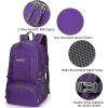 imageG4Free 40L Lightweight Packable Hiking Backpack Waterproof Travel DaypackPurple