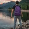imageG4Free 40L Lightweight Packable Hiking Backpack Waterproof Travel DaypackPurple