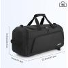 imageG4Free 45L60L 3Way Duffle Backpack Gym Bag with Wet Pocket ampamp Shoes Compartment Sports Travel Weekender Overnight Duffel BagDark Grey