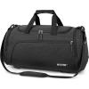 imageG4Free 45L60L 3Way Duffle Backpack Gym Bag with Wet Pocket ampamp Shoes Compartment Sports Travel Weekender Overnight Duffel BagDark Grey