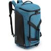 imageG4Free 45L60L 3Way Duffle Backpack Gym Bag with Wet Pocket ampamp Shoes Compartment Sports Travel Weekender Overnight Duffel BagPeacock Blue