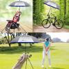 imageG4Free 47546268 Inch UV Protection Golf Umbrella Auto Open Vented Double Canopy Oversize Extra Large Windproof Sun Rain UmbrellasBlueSilver