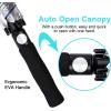 imageG4Free 47546268 Inch UV Protection Golf Umbrella Auto Open Vented Double Canopy Oversize Extra Large Windproof Sun Rain UmbrellasBlueSilver