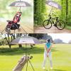 imageG4Free 47546268 Inch UV Protection Golf Umbrella Auto Open Vented Double Canopy Oversize Extra Large Windproof Sun Rain UmbrellasPinkSilver