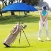 imageG4Free 47546268 Inch UV Protection Golf Umbrella Auto Open Vented Double Canopy Oversize Extra Large Windproof Sun Rain UmbrellasRoyal BlueBlack