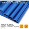 imageG4Free 47546268 Inch UV Protection Golf Umbrella Auto Open Vented Double Canopy Oversize Extra Large Windproof Sun Rain UmbrellasRoyal BlueBlack