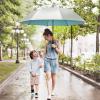 imageG4Free 5462 Inch Windproof UV Protection Golf Umbrella Extra Large Silver Coated Automatic Open Stick Long UmbrellaSilverLake Blue