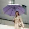 imageG4Free 5462 Inch Windproof UV Protection Golf Umbrella Extra Large Silver Coated Automatic Open Stick Long UmbrellaSilverLight Purple
